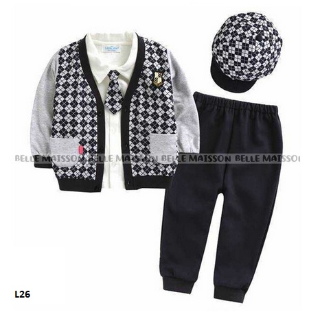 setelan 5in1 anak cowok